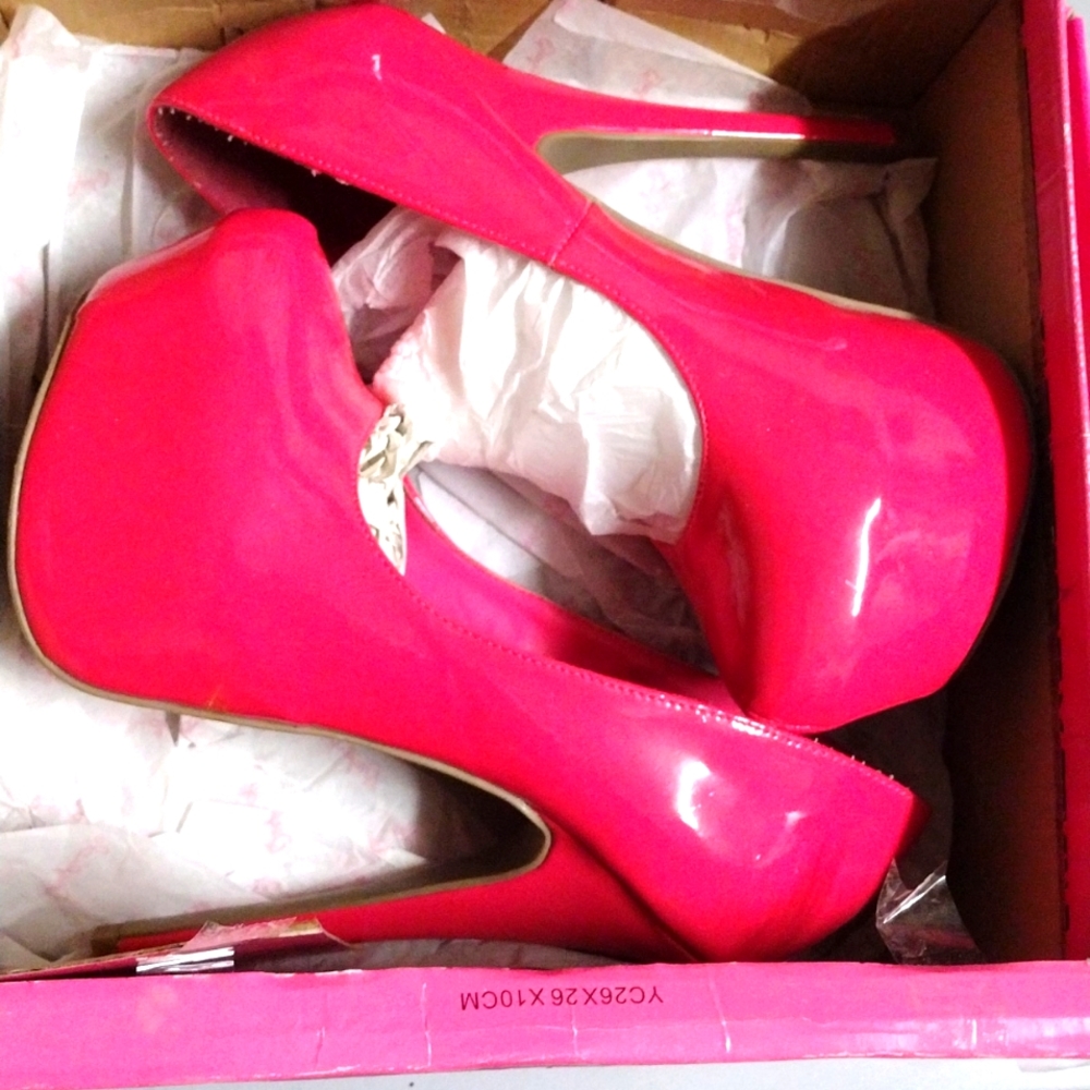 Barbie Sexy pink heels 6.5